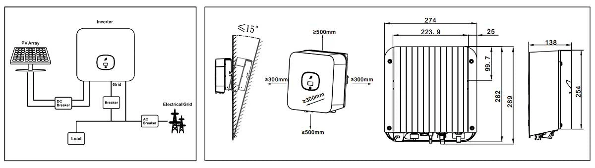 5kw growatt inverter size 5kw growatt inverter size