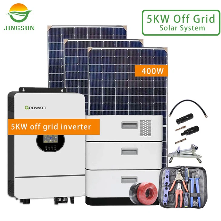 5KW خارج الشبكة الشمسية النظام